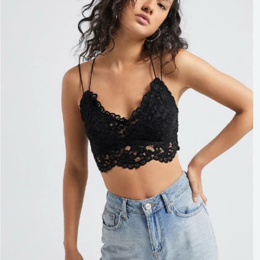 NWT Free People Celine Lace Bralette